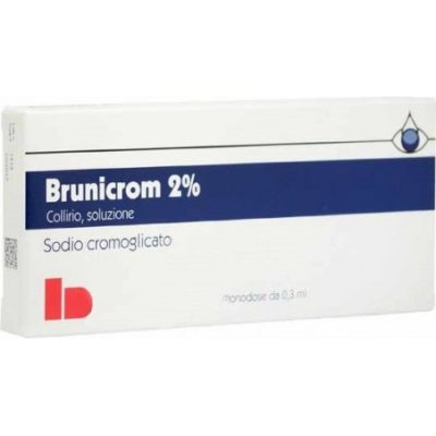 Brunicrom Augentropfen 20 Dosen 2%
