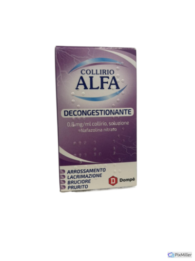 Collirio Alfa Decongestionante 0,8mg/ml