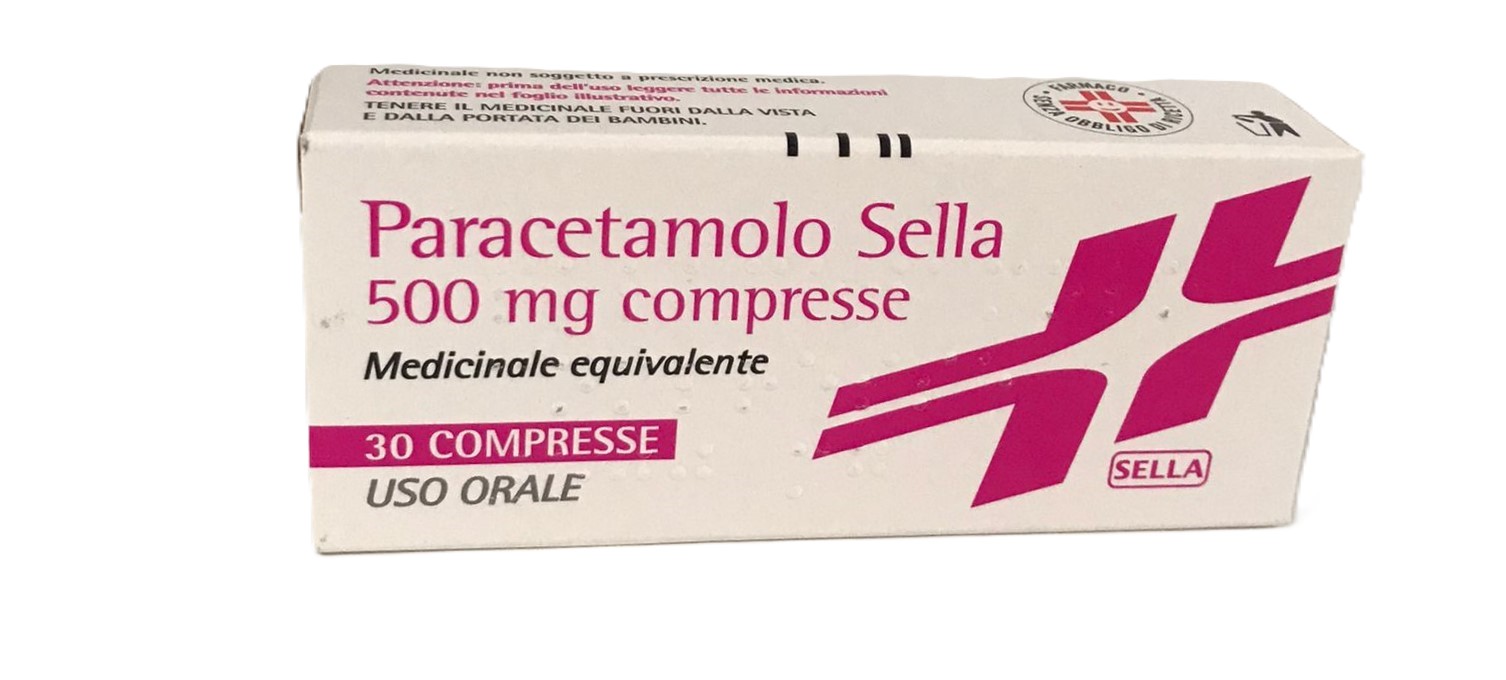 Paracetamolo Sella 500 mg 30 Tabletten